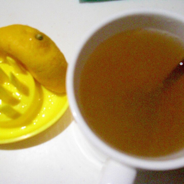 蜂蜜レモン生姜茶
